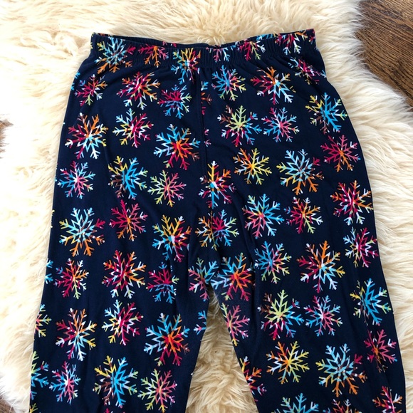 Leggings depot snowflake stretchable leggings. - Picture 3 of 5